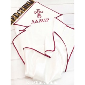 Крыжма для мальчика "Дамир"
